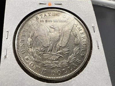 1891 P $1 Morgan Silver Dollar Coin Top 100 Vam 2 Double Ear CH AU About UNC