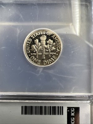 1983 S 10c Roosevelt Proof Dime ICG PR69 + DCAM Gem Proof