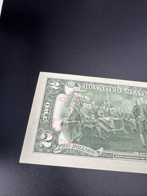 Chumlee Pawn Stars signed 2003 A $2 FRN Federal Reserve Note