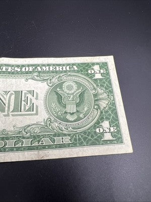 1935 D $1 Wide Margin US Silver Certificate Fine Circ #38