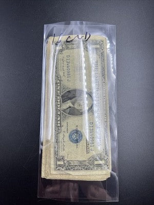 Lot of 16 VERY CIRC 1957 1935 $1 Dollar Silver Certificate Blue Seal Notes #81