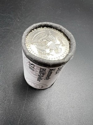 U.S. Mint Wrapped 2024 D 50c Kennedy Half Dollar 20 coin Roll BU