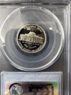 1982 S 5c Jefferson Proof Nickel Coin PR69 DCAM PCGS #68