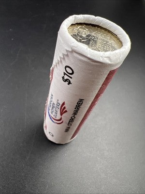 US Mint Certified 2022 D Nina Otero-Warren Women's Quarter 40 Coin BU Roll