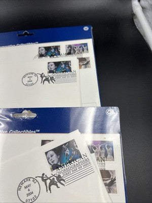 Lot of 3 USPS American Choreographers Stamped Letter Set - New Sealed