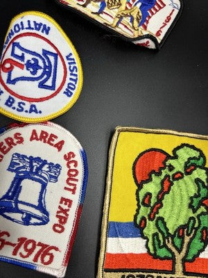 Lot of 18 Boy Scout Patches 1973 National Jamboree 1976 +