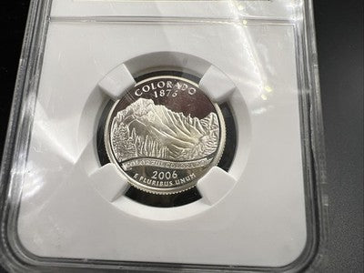 2006 S Colorado State Statehood Silver Quarter Coin NGC PF69 UCAM #067