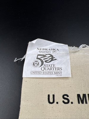 U.S. Mint Bag of 100 2006 P 25c Nebraska State Statehood Quarter Coins BU UNC