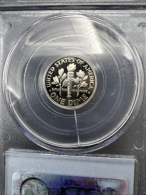 2009 S 10c Roosevelt Clad Copper Nickel Dime Coin PCGS PR69 DCAM #898