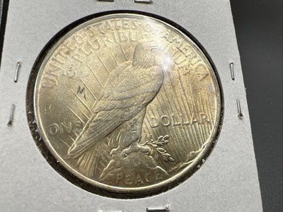 1922 $1 Peace Silver Dollar Coin Vam 2F Variety Hairpin BU UNC Top 50 VAM