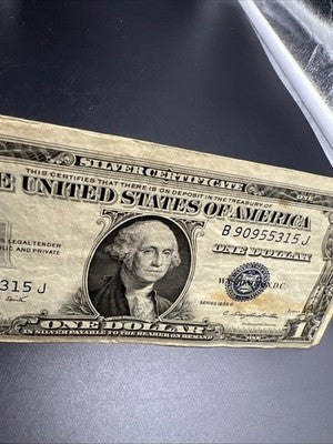 1935 G $1 One Dollar Silver Certificate CH VF Very Fine Circ neat Serial #909