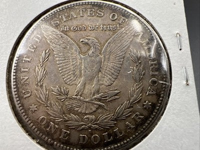 1878 S $1 Morgan Silver Dollar Coin EF XF Extra Fine Circ Some Toning SK#a