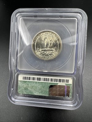 1948 P 25C Washington Quarter Silver Coin MS67 ICG #117 Some Toning