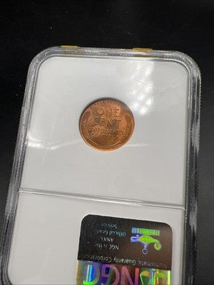 1946 S 1c Lincoln Wheat Cent Coin MS66 RD NGC #069 Gem BU UNC Certified