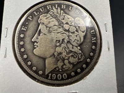 1900 O / CC $1 Morgan Silver Dollar Coin Choice Fine Circ SK#1A