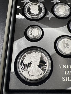 2020 Limited Edition US Silver Proof Set Complete w/ Box COA