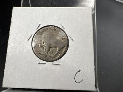 Hobo Buffalo Nickel Coin Modern Carving SKU#C