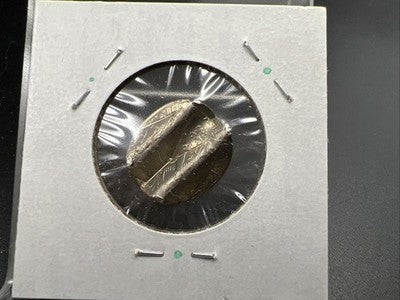 Waffled Cancelled 2006 D 10c Roosevelt Dime Coin SK#a