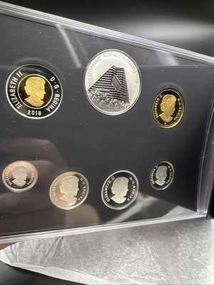 2018 Canada Color Silver Proof Set w/ Box & COA