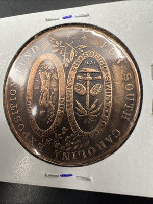 1915 Panama-Pacific Exposition South Carolina So-Called Dollar HK-412 medal VG