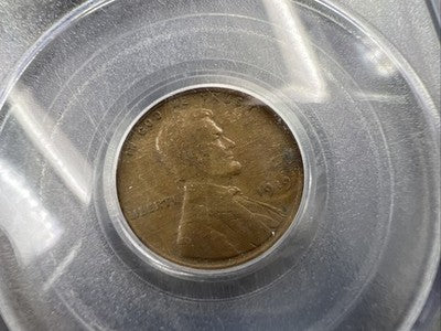 1919 1c Lincoln Wheat Cent PCGS OGH Wheat Reverse Authentic Holder