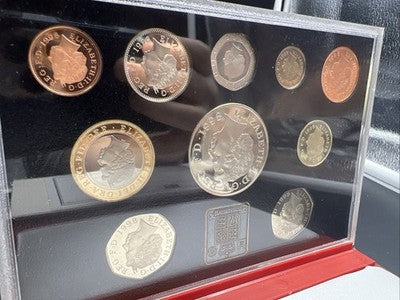 1998 United Kingdom Deluxe Proof Coin Set with COA #A