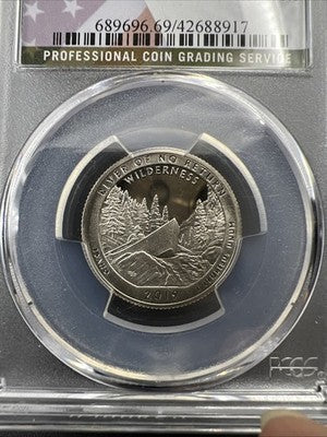 2019 S Frank Church River ATB America The Beautiful Proof Quarter PF69 DCAM #17