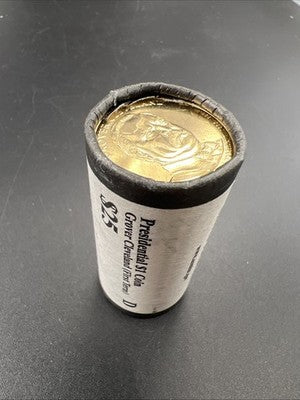 2012 D Grover Cleveland First Term Presidential Dollar US Mint BU Roll 25 Coins