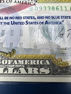 2 Consecutive 2017 $2 FRN Biden Harris Presidential Colorized UNC Two Dollars #1