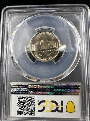 1953 D 5c Jefferson Nickel Coin PCGS MS66 Gem BU Certified #608
