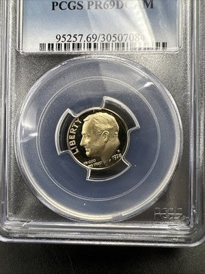 1978 S Roosevelt Copper Nickel Dime Coin PCGS PR69 DCAM #084 Proof
