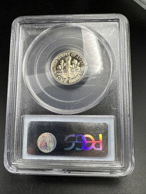 1977 S 10c Roosevelt Copper Nickel Dime Coin PCGS PR69 DCAM #863