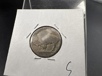 Hobo Buffalo Nickel Coin Modern Carving SKU#S