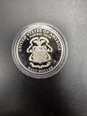 2013 5 Star Generals Copper Nickel Commemorative Proof Half Dollar Coin in Cap
