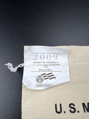 U.S. Mint Bag of 100 2009 D Puerto Rico Territories Quarter Coins BU UNC