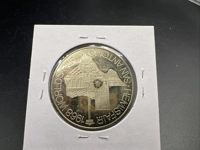 1968 San Antonio World's Fair Hemisfair Souvenir Medal