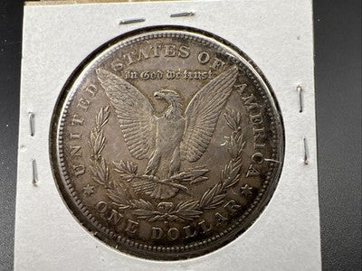 1878 S $1 Morgan Silver Dollar Coin EF XF Extra Fine Circ Some Toning SK#a