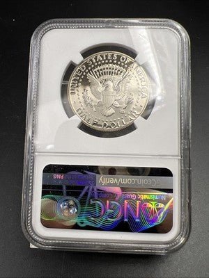 2002 S 50c Kennedy Proof 50c Copper Nickel Half Dollar NGC 33 Club PF69 UCAM #29