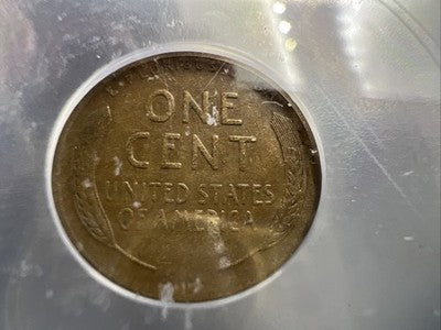 1921 S 1c Lincoln Wheat Cent Penny Coin ICG AU58