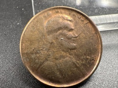 Capped Die Error Lincoln Memorial Cent CH AU