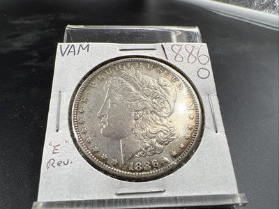 1886 O $1 Morgan Silver Dollar Coin VAM 1A XF EF Extra Fine Top 100 Variety