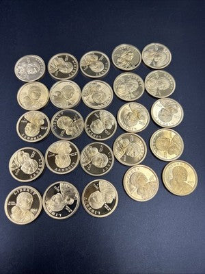 2006 S 25 Coin Proof Sacagawea Dollar Coin Roll