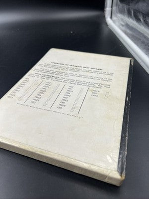 Treasury of Coins Vintage Coin Album Franklin Half Dollars Used Hardcover