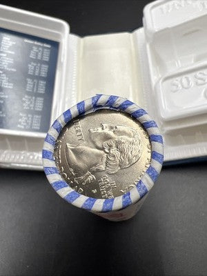 US Mint Certified 2001 P Kentucky State Statehood 40 Coin BU Quarter Roll