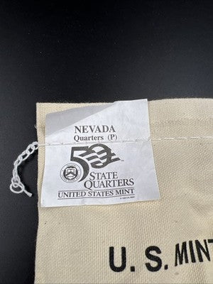 U.S. Mint Bag of 100 2006 P 25c Nevada State Statehood Quarter Coins BU UNC