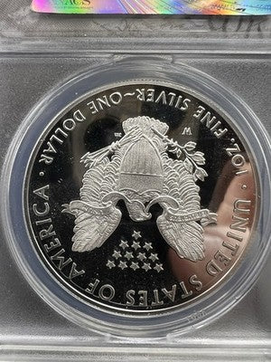 2018 W 1 Oz Proof American Silver Eagle PR70 DCAM ANACS #875