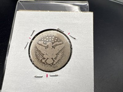 1900 S 25c Barber Silver Quarter Coin AG Circulated SKU#A