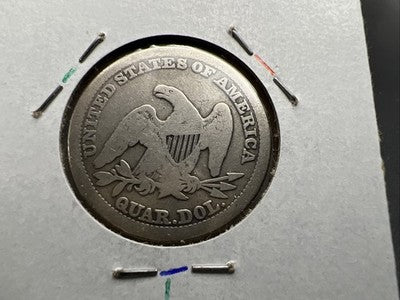 1854 Seated Liberty Silver Quarter Coin with Arrows Variety Choice VG Very Good