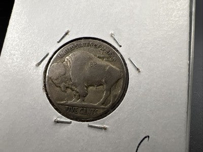 Hobo Buffalo Nickel Coin Modern Carving SKU#S