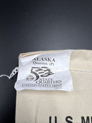 U.S. Mint Bag of 100 2008 P 25c Alaska State Statehood Quarters BU UNC